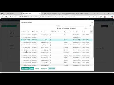 Cambio de cuentas contables en las reglas salariales.
